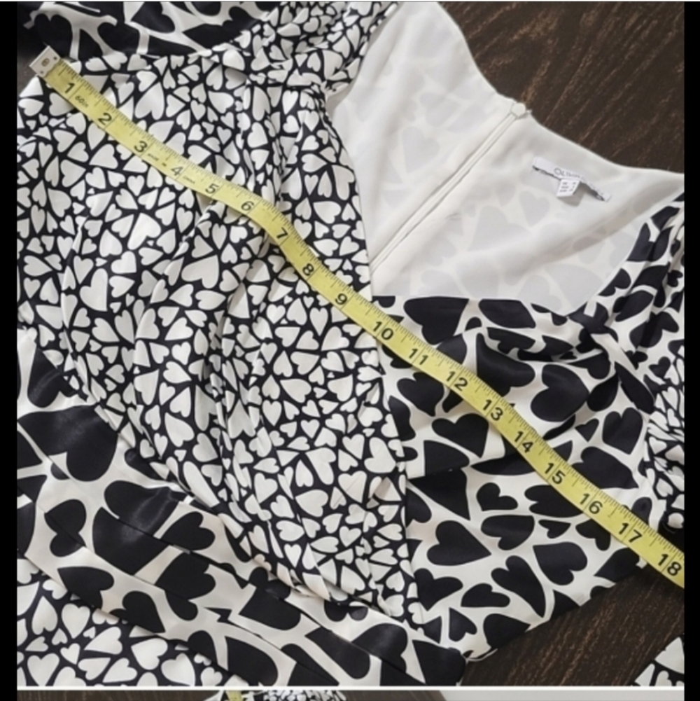 OLIVIA RUBIN Black and White Mini Dress - Picture 7 of 8